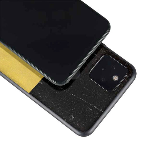 Belgium Flag Distressed Google Pixel 4a 5G Skin